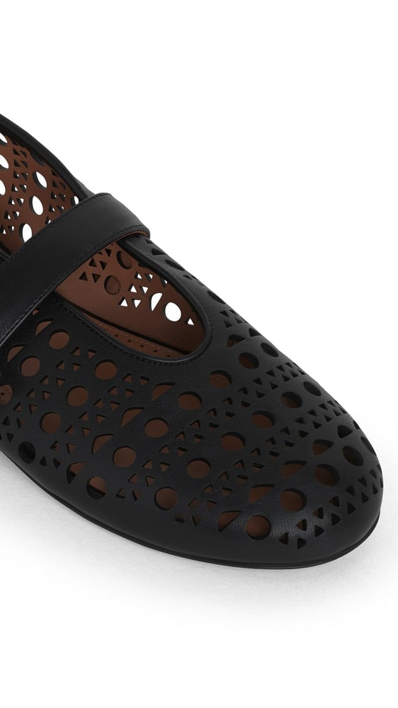 BALLERINES VIENNE EN CUIR