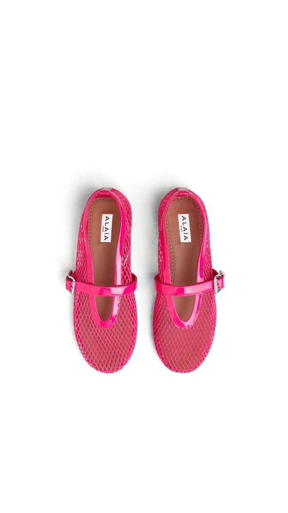 BALLERINES EN RÉSILLE