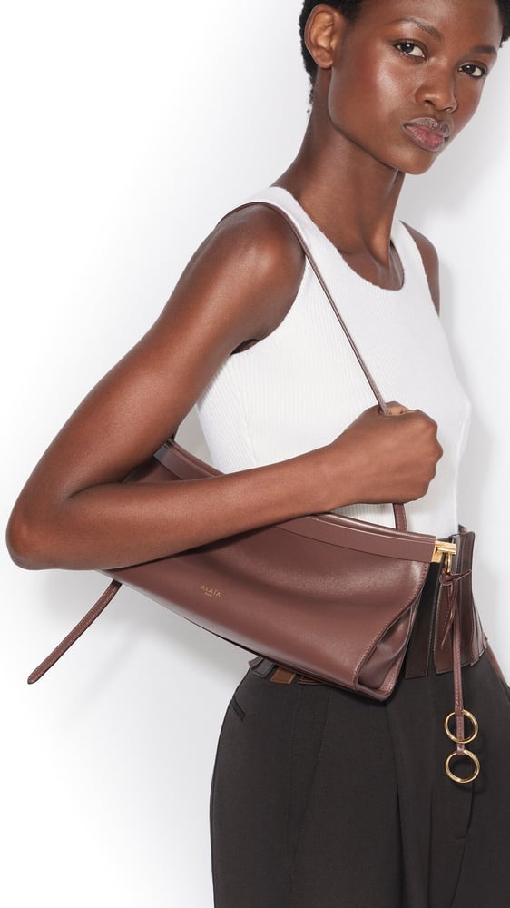 SAC LE CLICK EAST WEST MEDIUM EN CUIR