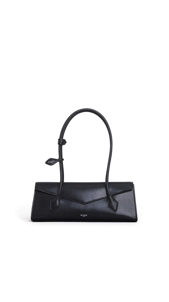 SAC LE TECKEL FLAP MEDIUM EN CUIR BRILLANT