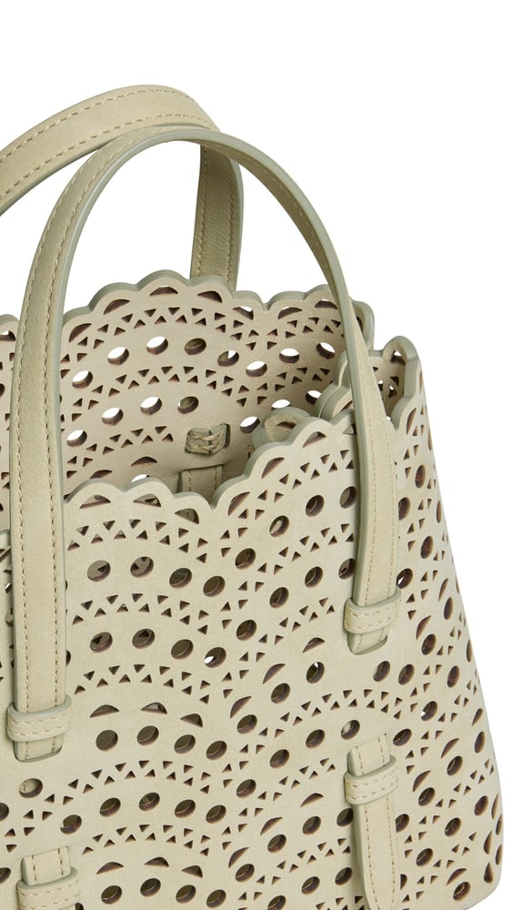 SAC MINA 20 EN NUBUCK VIENNE PERFORÉ