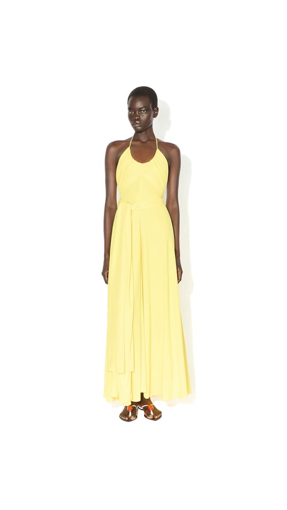 SANDALES TONG BIJOU EN CUIR VERNI