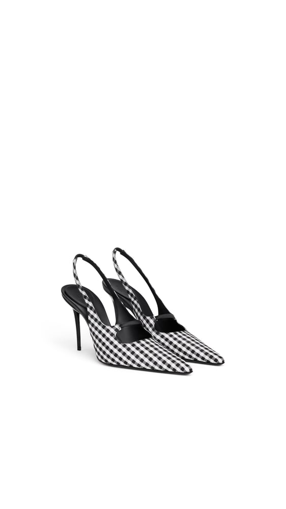 SLINGBACKS DROP À MOTIF VICHY