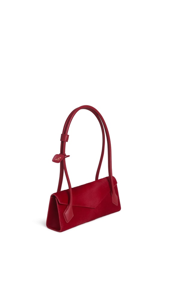 SAC LE TECKEL FLAP SMALL EN CUIR EFFET PONY