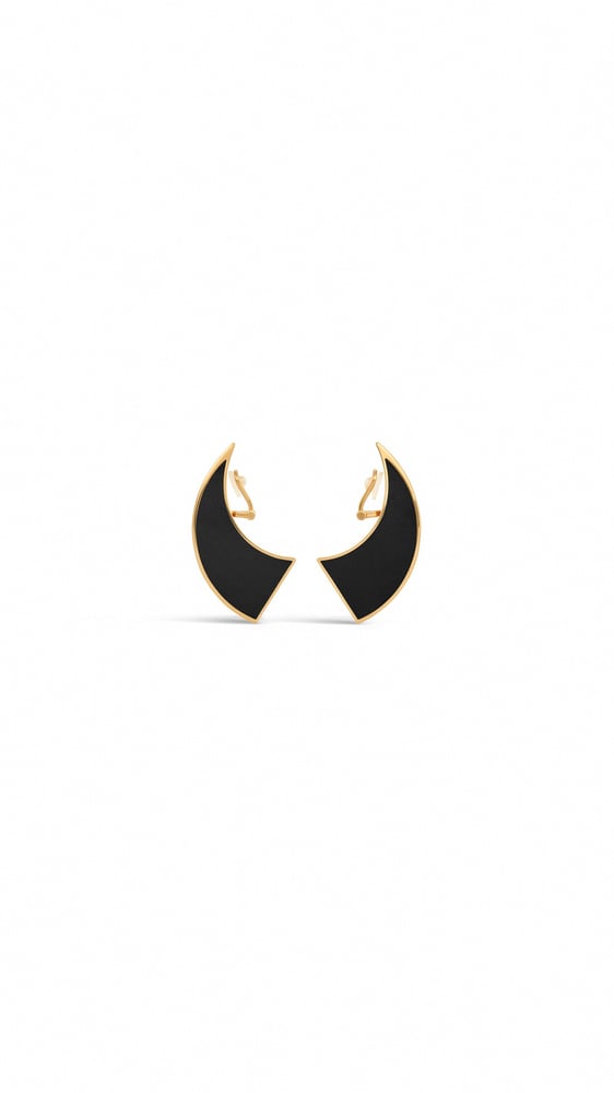 BOUCLES D'OREILLES EDGE EN CUIR