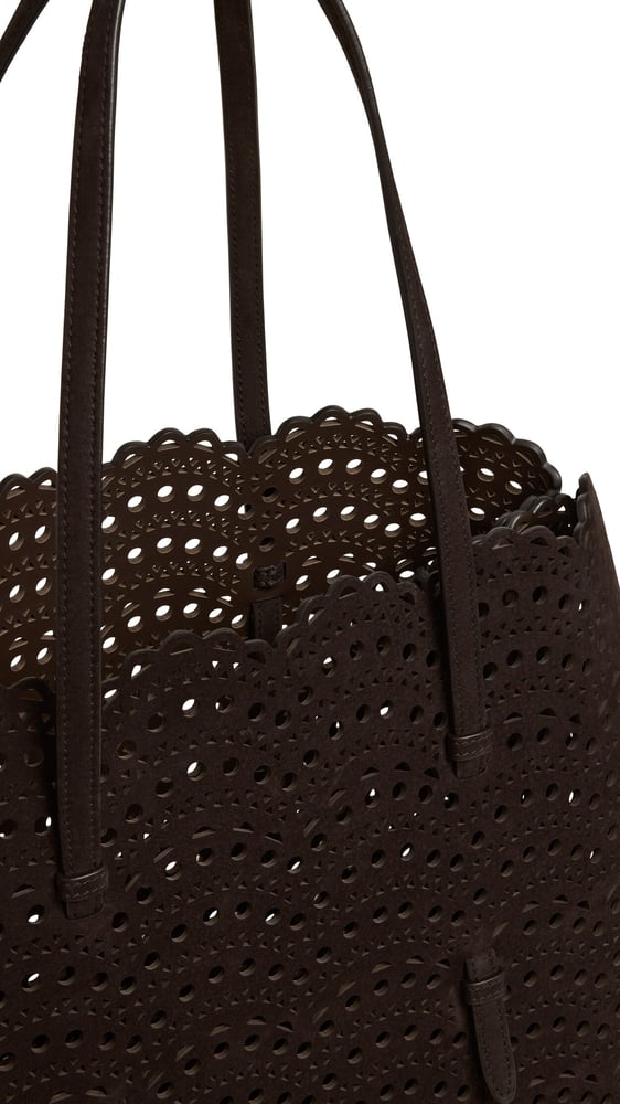 SAC MINA 37 EN NUBUCK VIENNE PERFORÉ