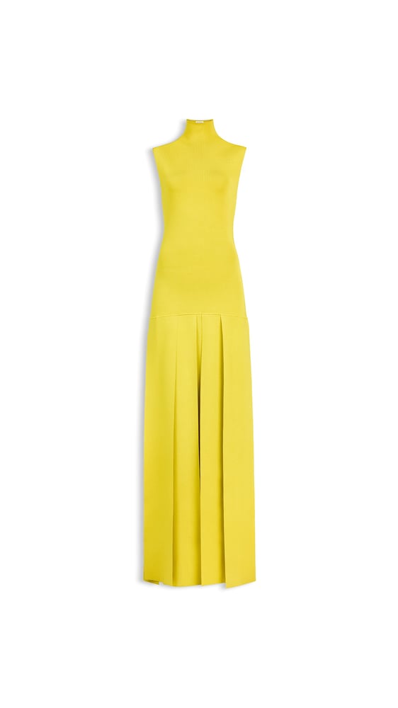 MAXI ROBE PLISSÉE