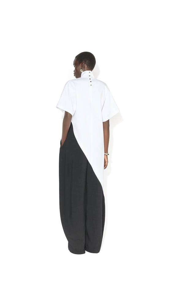 T-SHIRT TRIANGLE EN JERSEY DE COTON