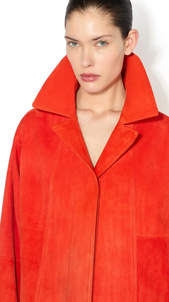 MANTEAU DROIT EN SUÈDE