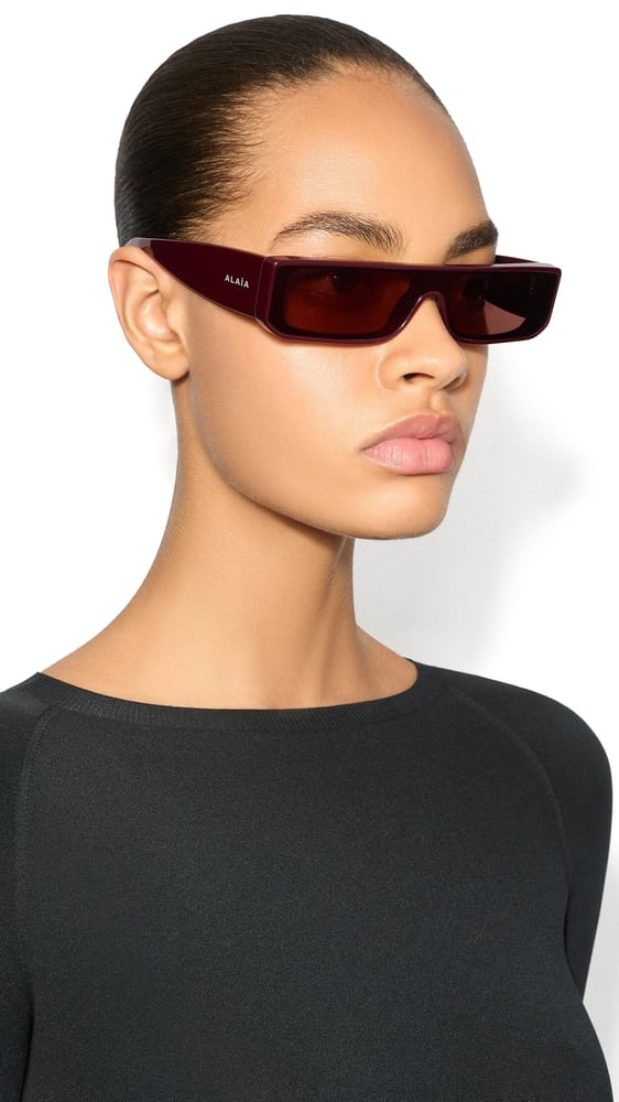 LUNETTES DE SOLEIL MASQUE RECTANGULAIRE
