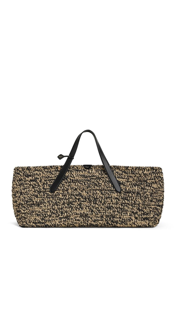 LE PANIER EAST WEST LARGE EN RAPHIA