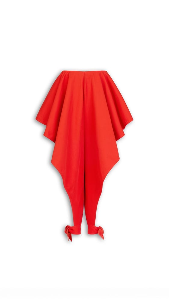 PANTALON TRIANGLE EN COTON