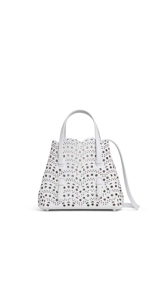 SAC MINA 20 EN CUIR VIENNE PERFORÉ
