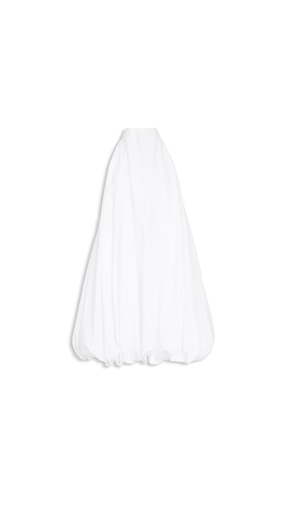 ROBE BALLON EN POPELINE DE COTON