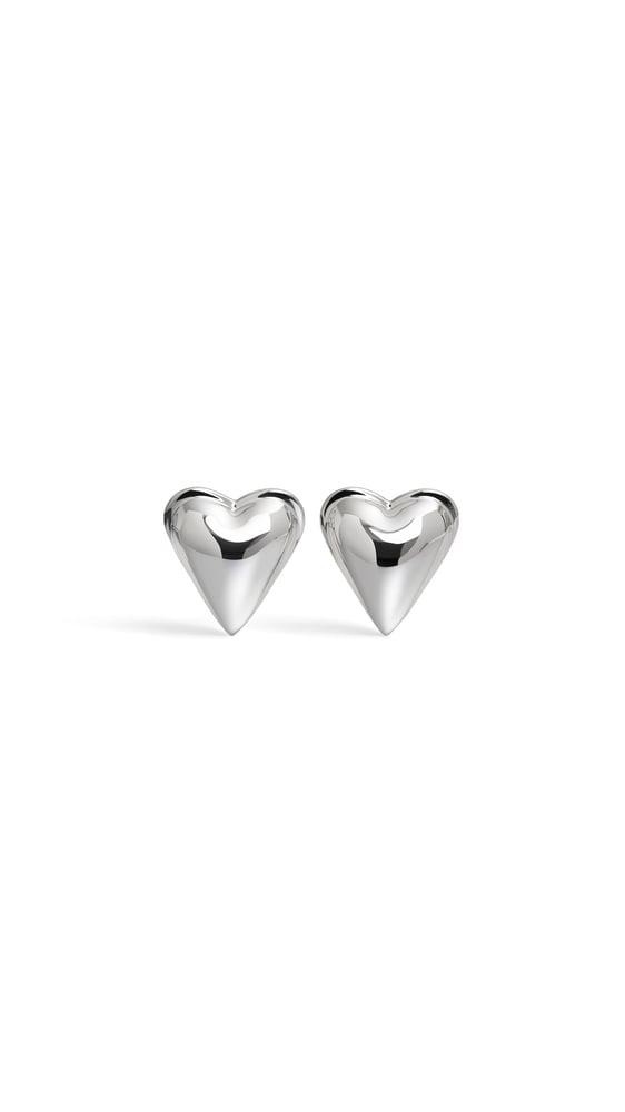 BOUCLES D'OREILLE LE CŒUR BOMBÉ