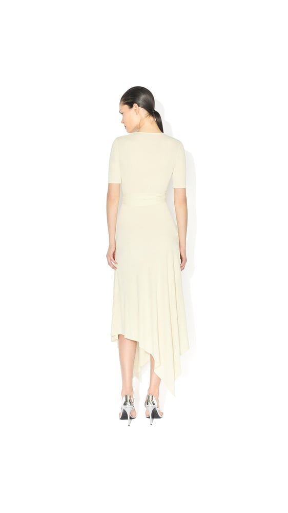 ROBE CEINTURÉE EN JERSEY