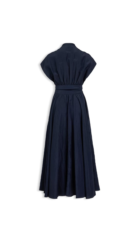 ROBE CEINTURÉE EN LIN MÉLANGÉ