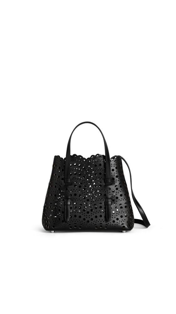 SAC MINA 20 EN CUIR VIENNE PERFORÉ