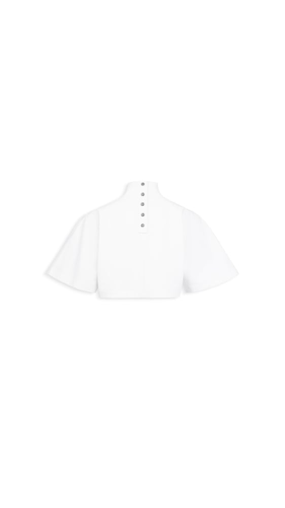 T-SHIRT COURT EN JERSEY DE COTON