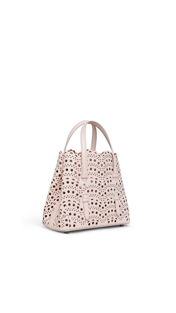 SAC MINA 20 EN CUIR VIENNE PERFORÉ