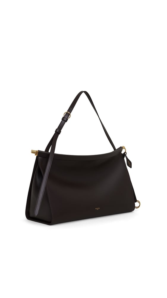 SAC LE CLICK EAST WEST LARGE EN CUIR