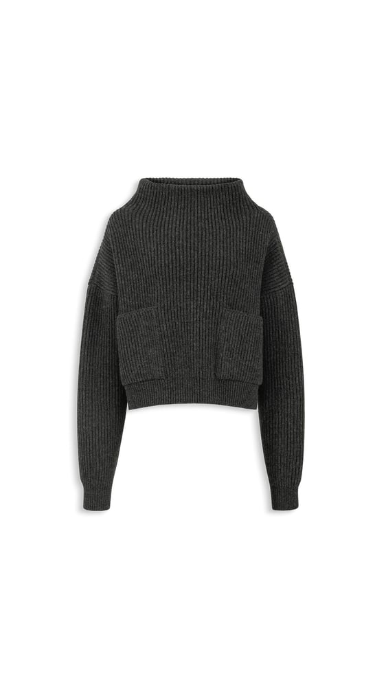PULL COL CHEMINÉE EN CACHEMIRE