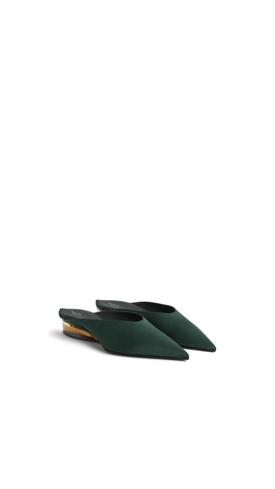 MULES INVISIBLE EN SATIN