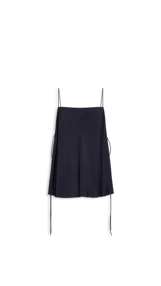 BLOUSE NOUÉE EN CADY