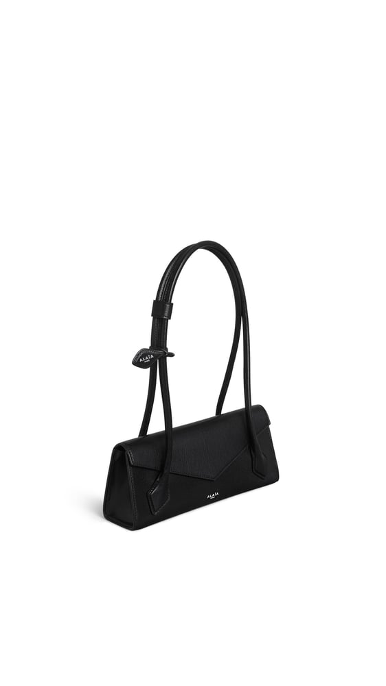 SAC LE TECKEL FLAP SMALL EN CUIR BRILLANT