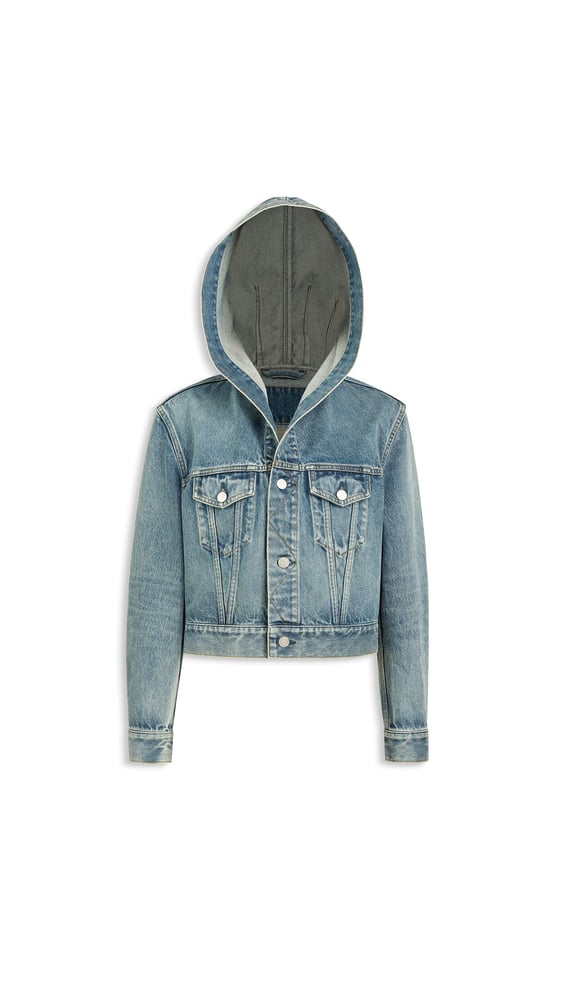 VESTE À CAPUCHE EN DENIM