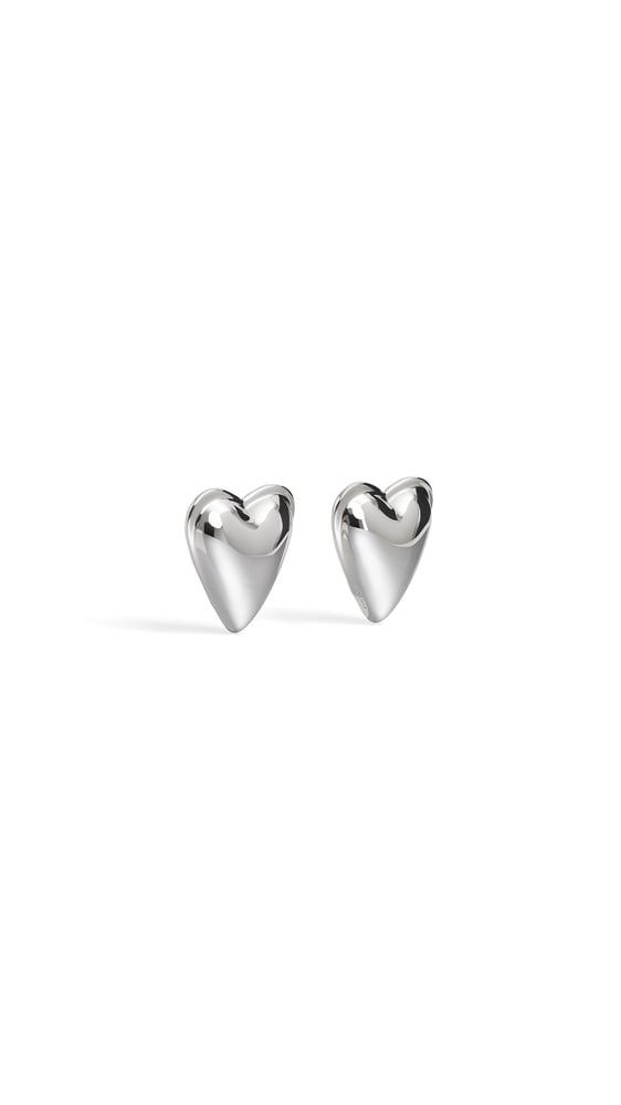 BOUCLES D'OREILLE LE CŒUR BOMBÉ