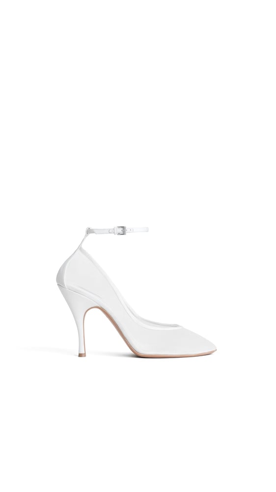 ESCARPINS À BRIDE EN TULLE
