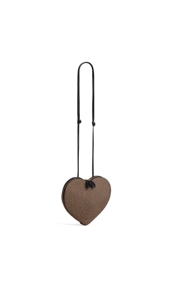 SAC LE CŒUR EN PAILLE TRESSÉE