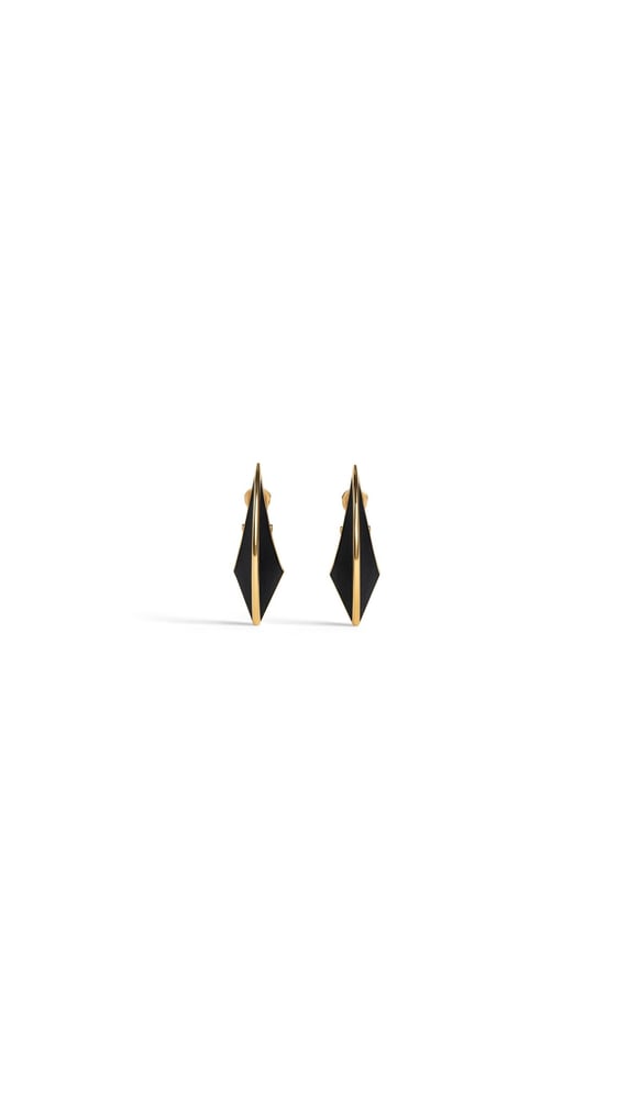 BOUCLES D'OREILLES EDGE EN CUIR
