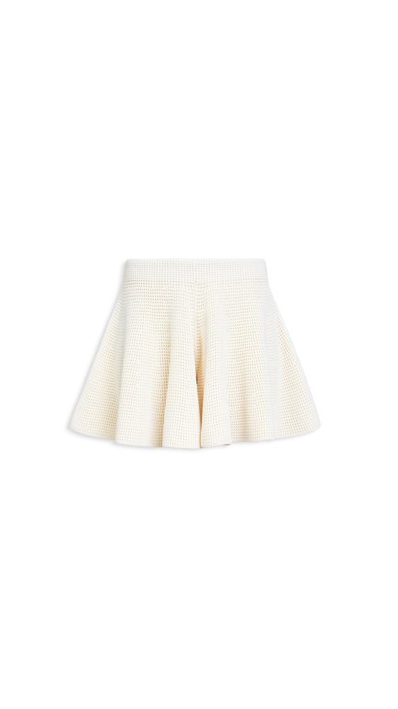 SHORT EN MAILLE GAUFRÉE
