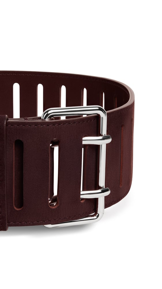 CEINTURE RECTANGLE EN NUBUCK