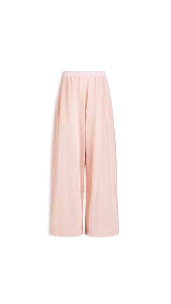 PANTALON FLUIDE EN LIN ET SOIE