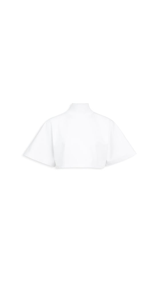 T-SHIRT COURT EN JERSEY DE COTON