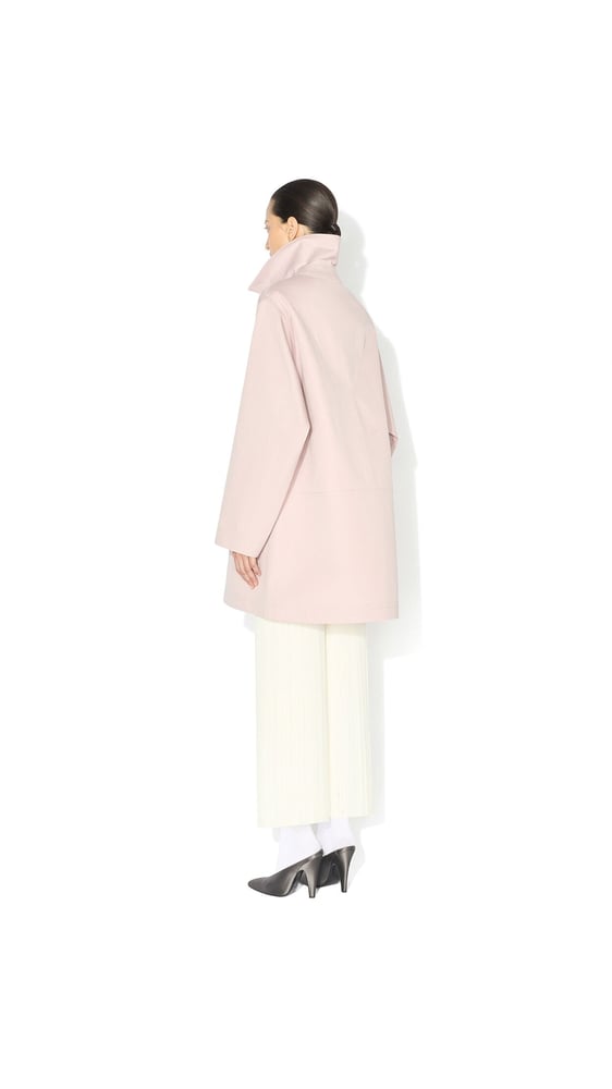 MANTEAU EN COTON-SOIE