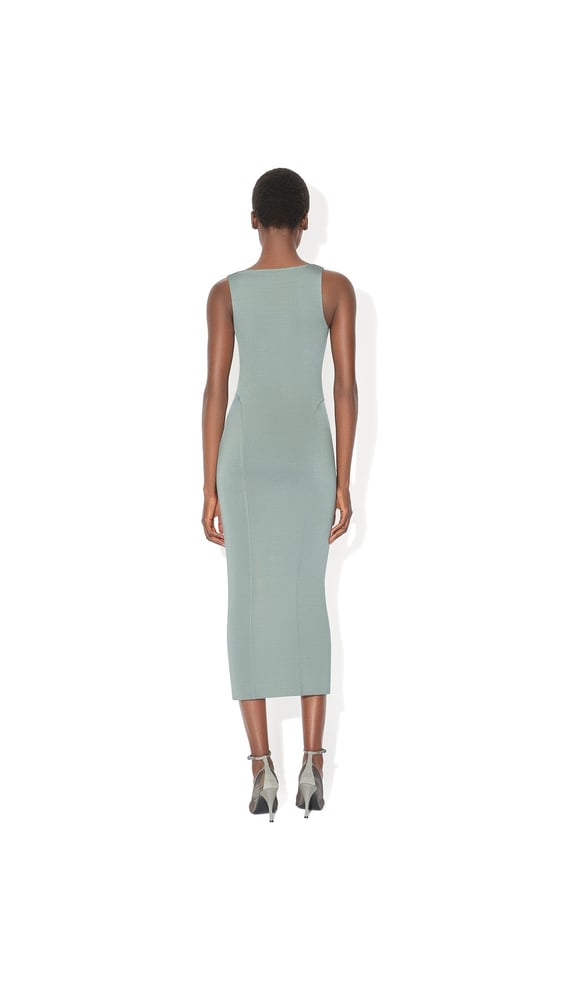ROBE BODYCON EN MAILLE DE SOIE