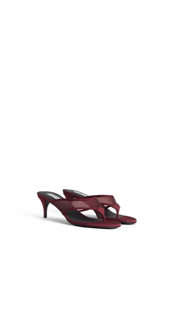MULES TONG EN TULLE