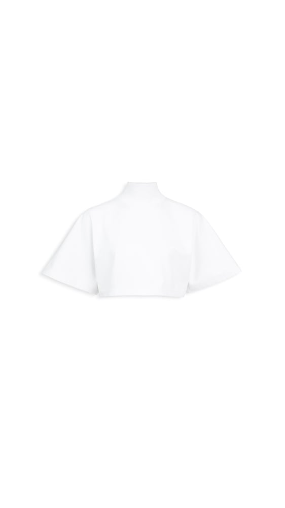T-SHIRT COURT EN JERSEY DE COTON