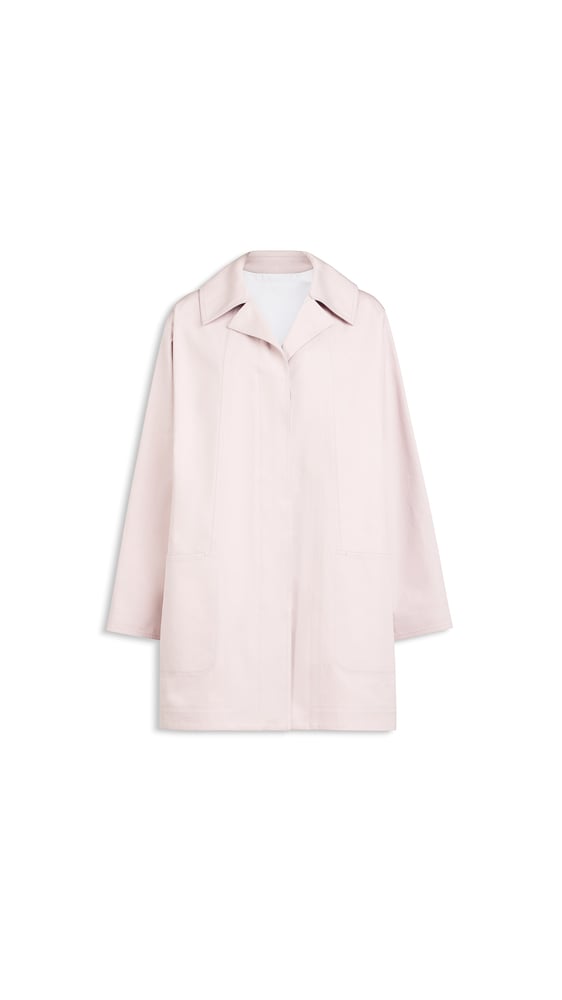 MANTEAU EN COTON-SOIE