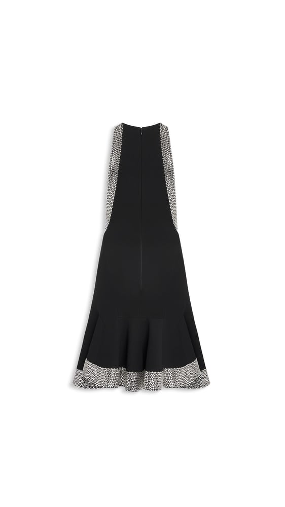 ROBE ÉVASÉE À STUDS