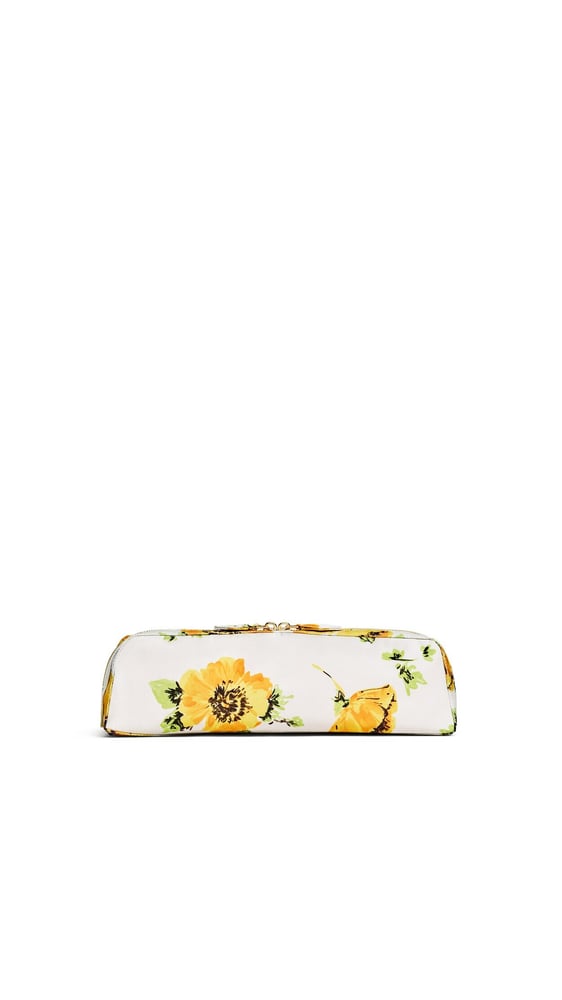 SAC LE TECKEL MEDIUM EN POLYURÉTHANE À MOTIF FLORAL