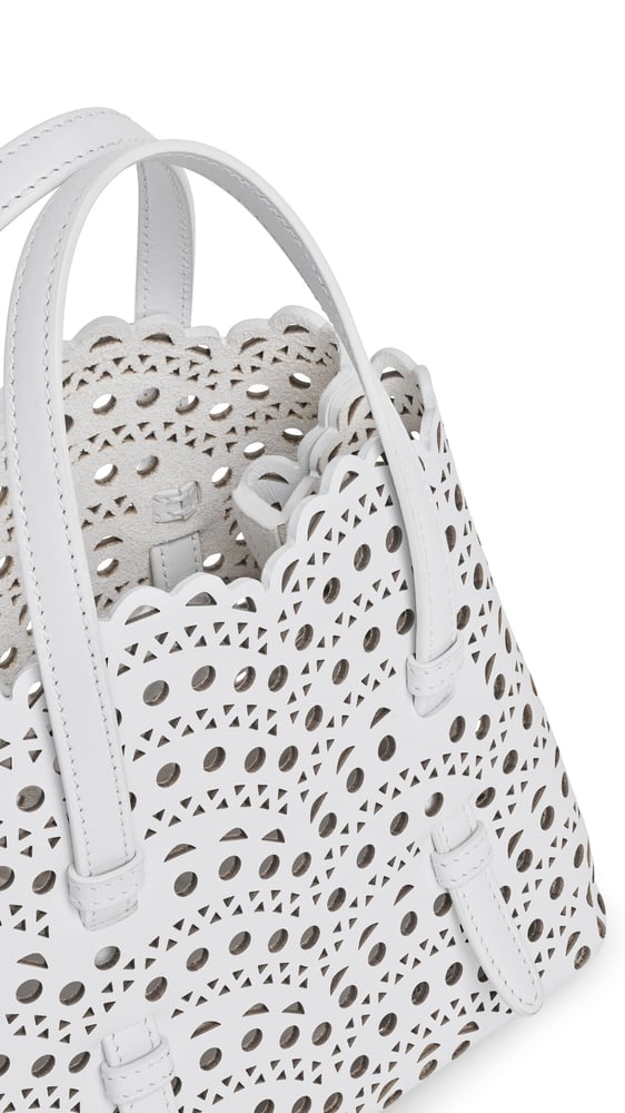 SAC MINA 20 EN CUIR VIENNE PERFORÉ