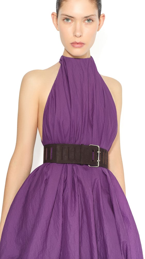 CEINTURE RECTANGLE EN NUBUCK