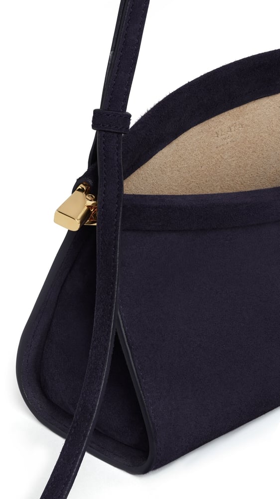 SAC LE CLICK EAST WEST SMALL EN SUEDE