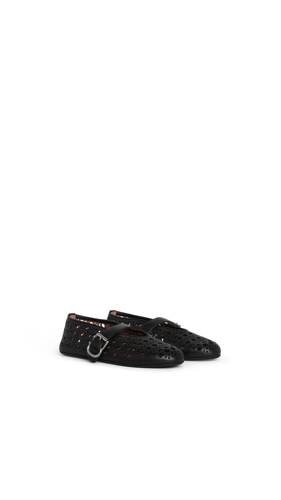 BALLERINES VIENNE EN CUIR