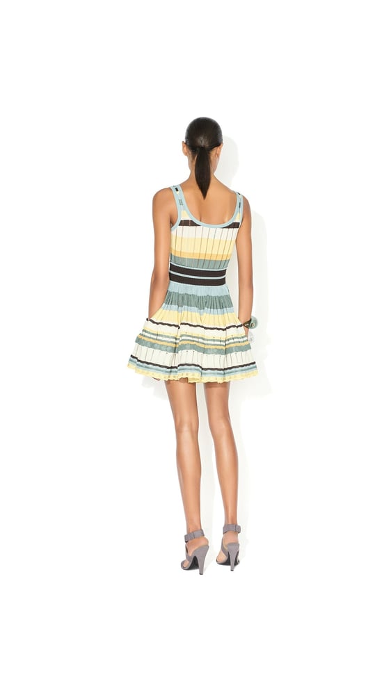 ROBE CRINOLINE MULTICOLORE